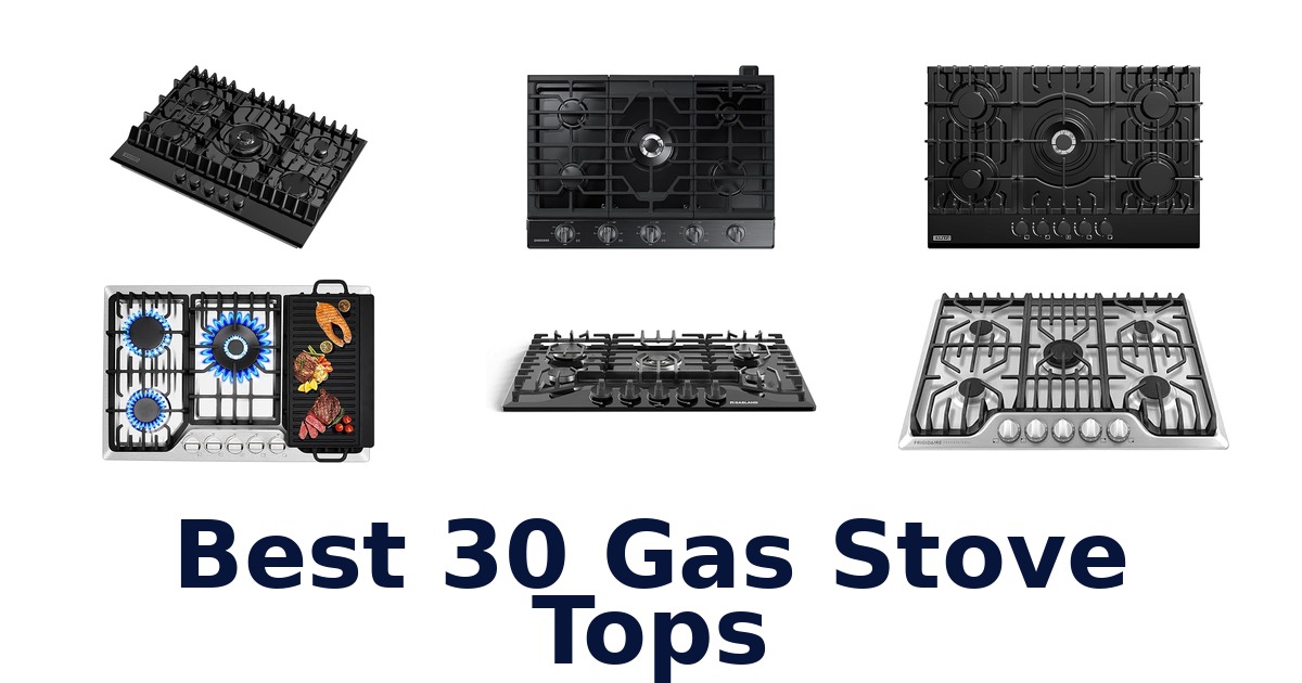 best 30 gas stove tops