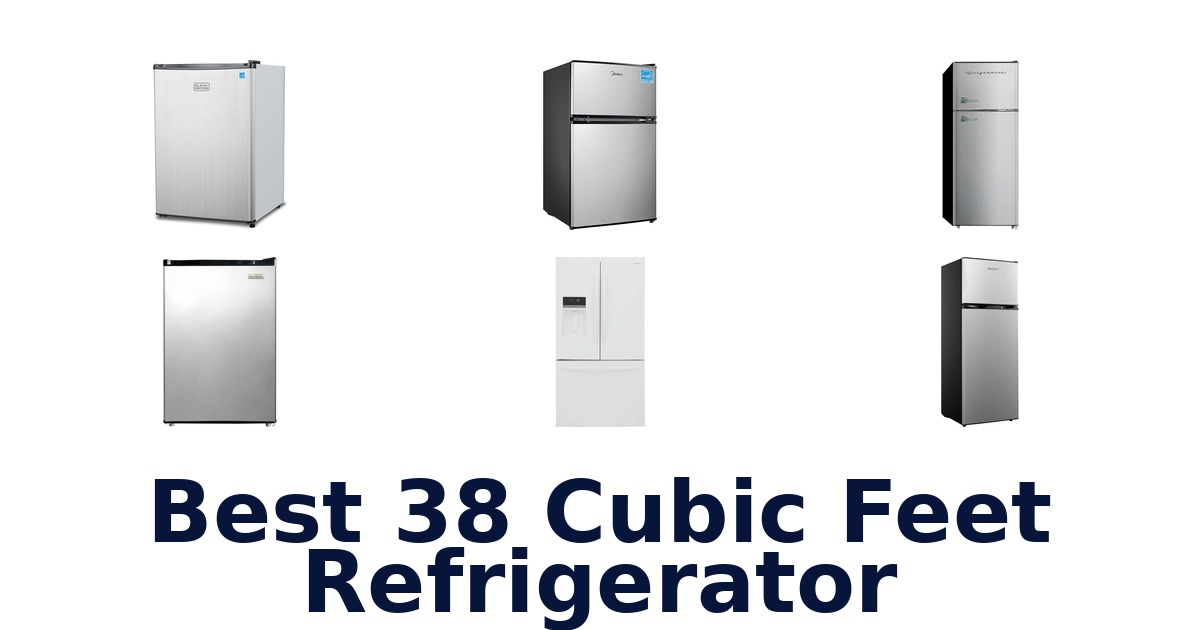 best 38 cubic feet refrigerator