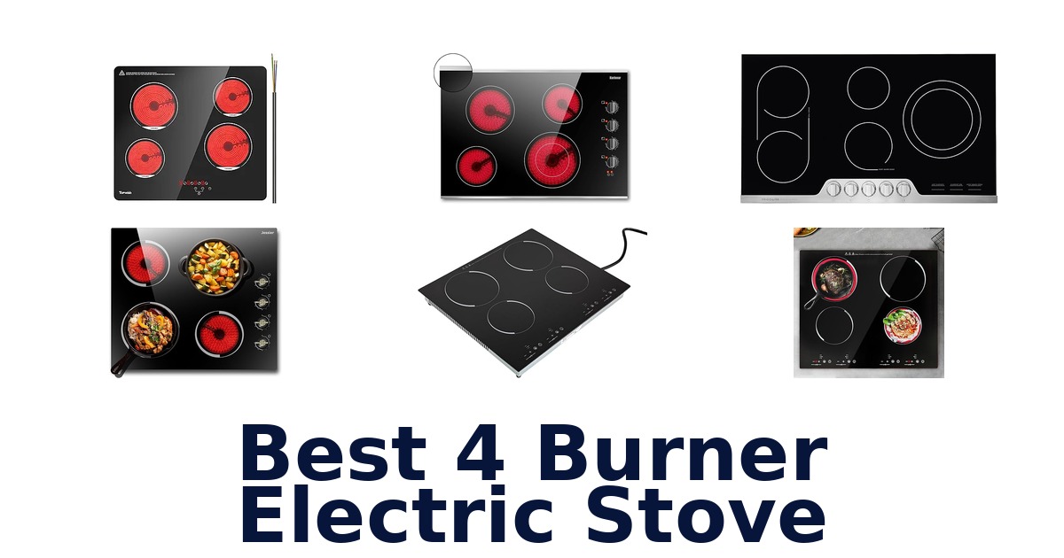 best 4 burner electric stove