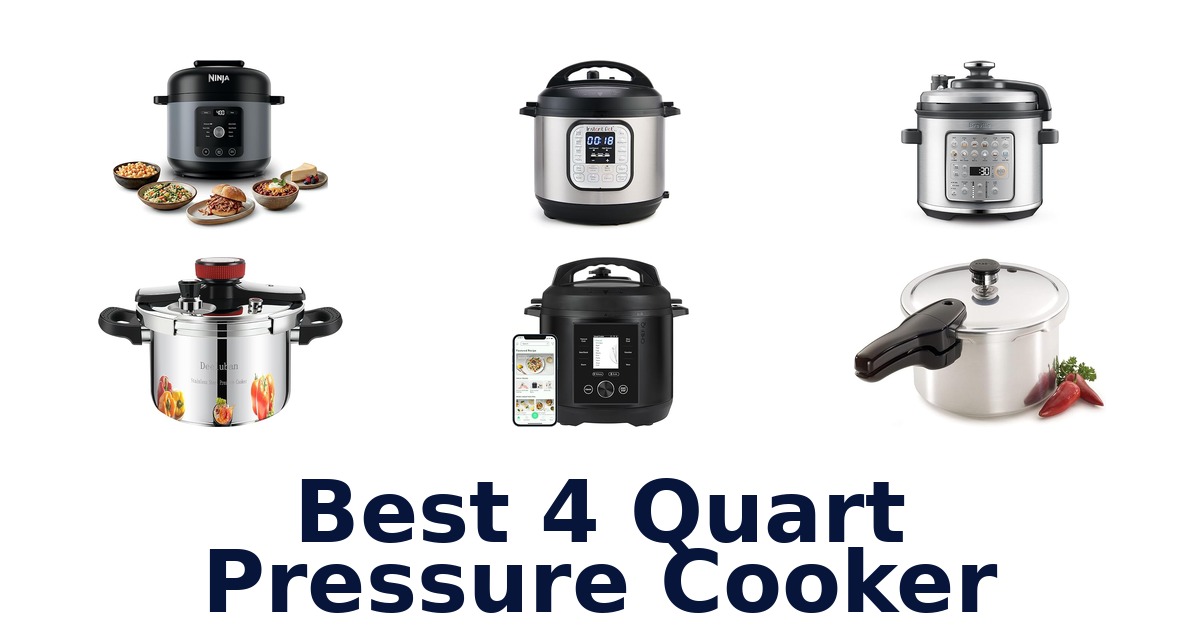 best 4 quart pressure cooker
