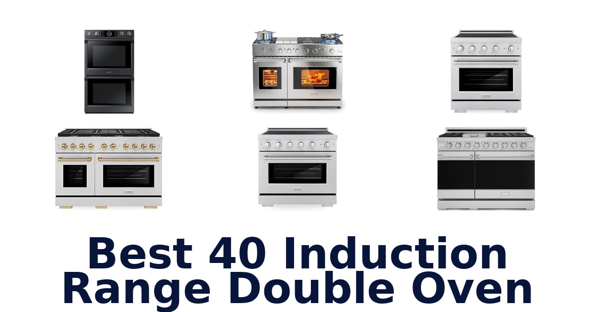 best 40 induction range double oven