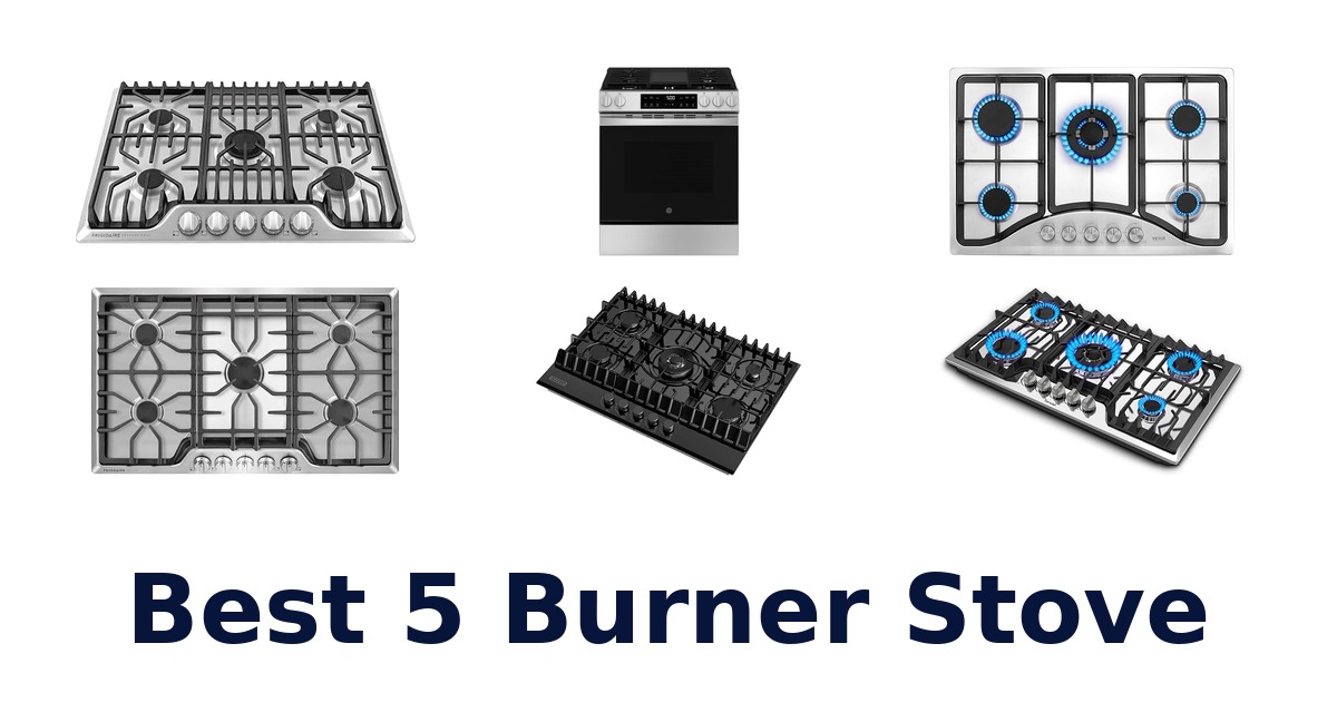 best 5 burner stove
