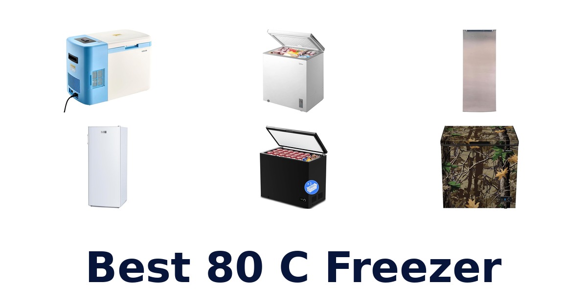 best 80 c freezer