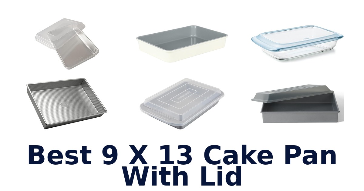 best 9 x 13 cake pan with lid
