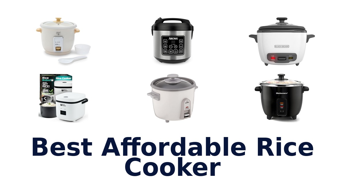 best affordable rice cooker