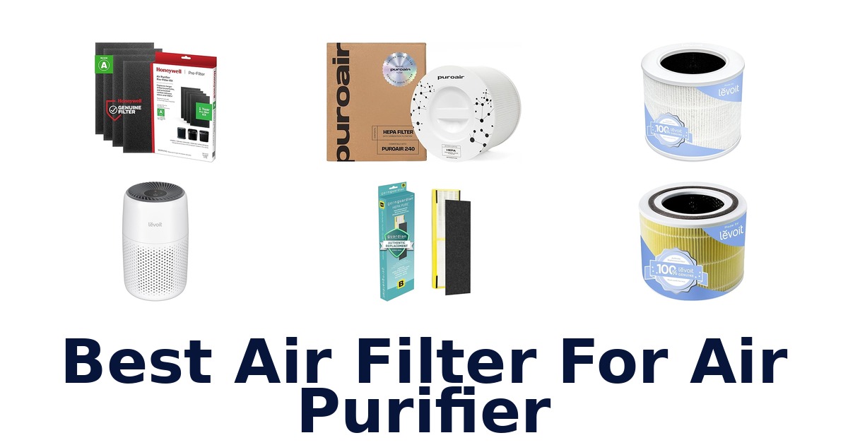 best air filter for air purifier