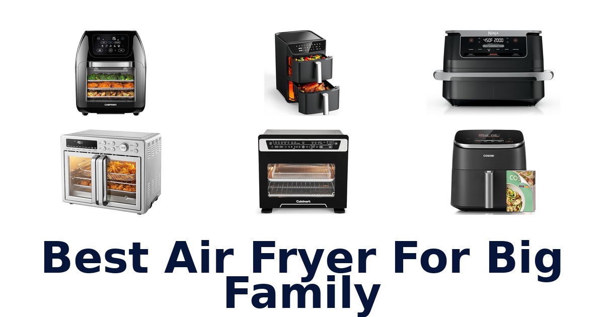 best air fryer for big family
