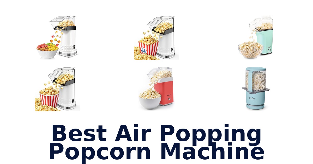 best air popping popcorn machine