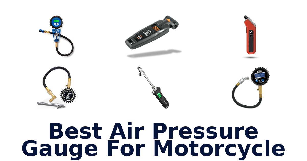 best air pressure gauge for motorcycle