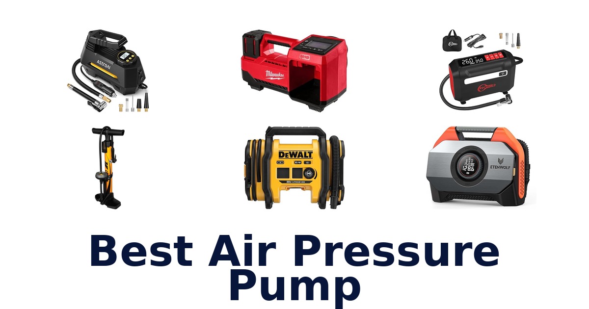 best air pressure pump