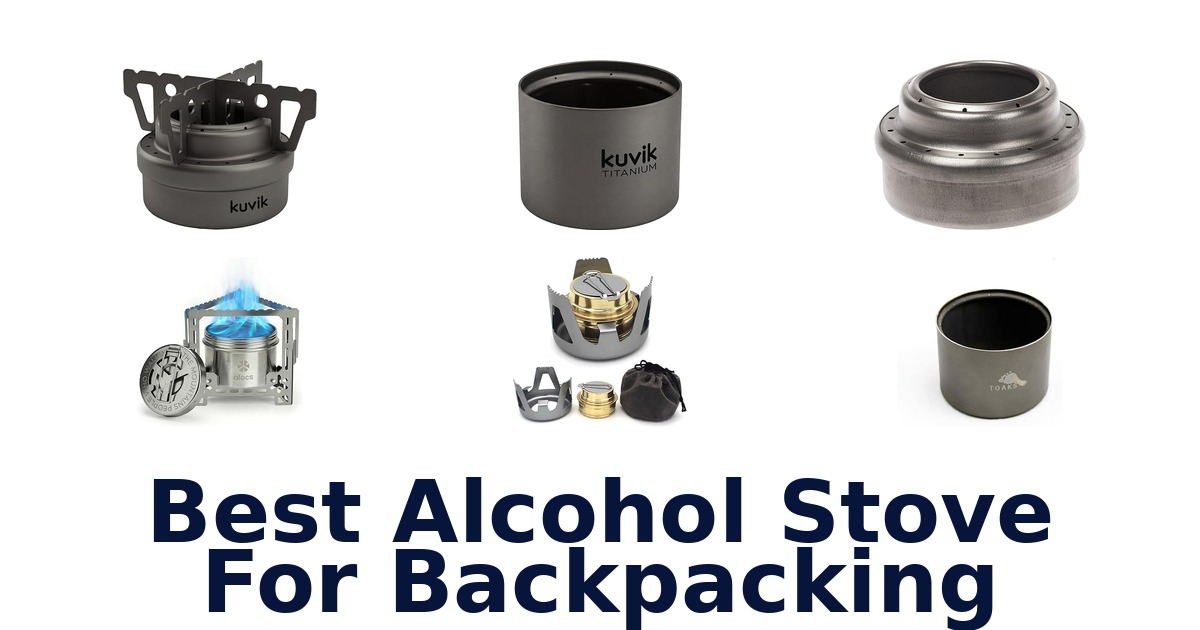 best alcohol stove for backpacking