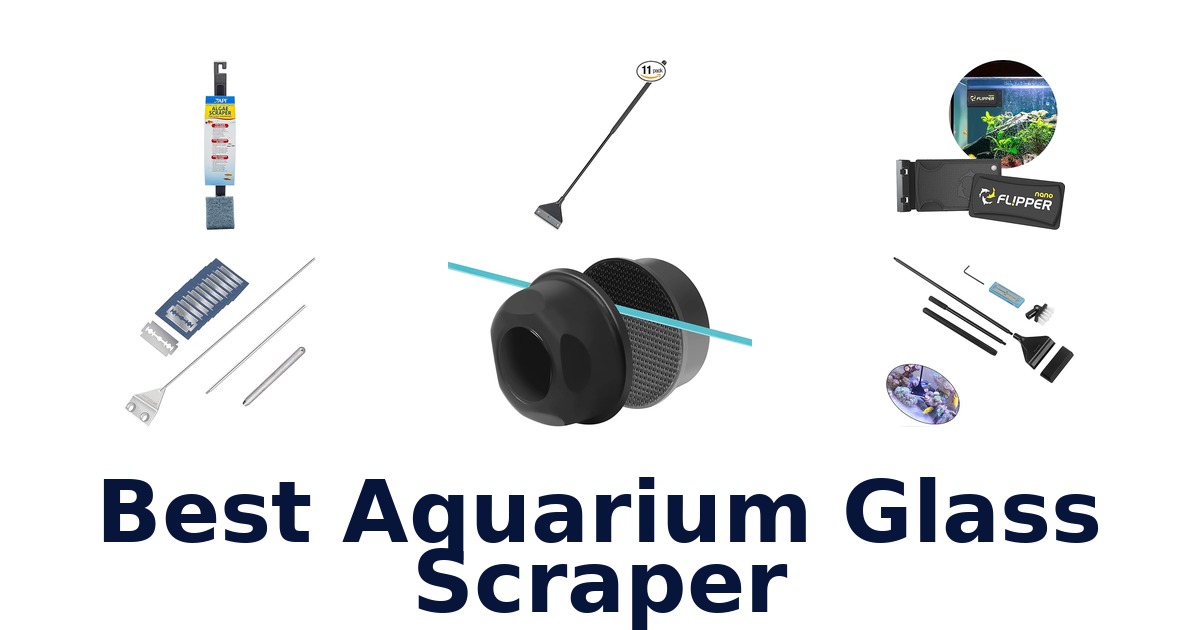 best aquarium glass scraper