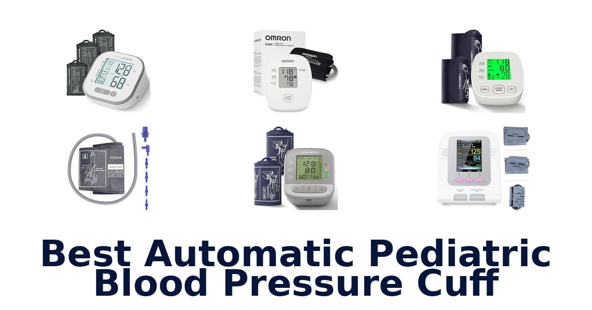 best automatic pediatric blood pressure cuff