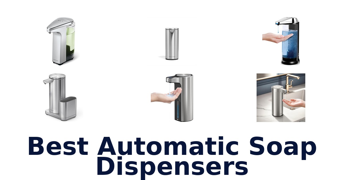 best automatic soap dispensers