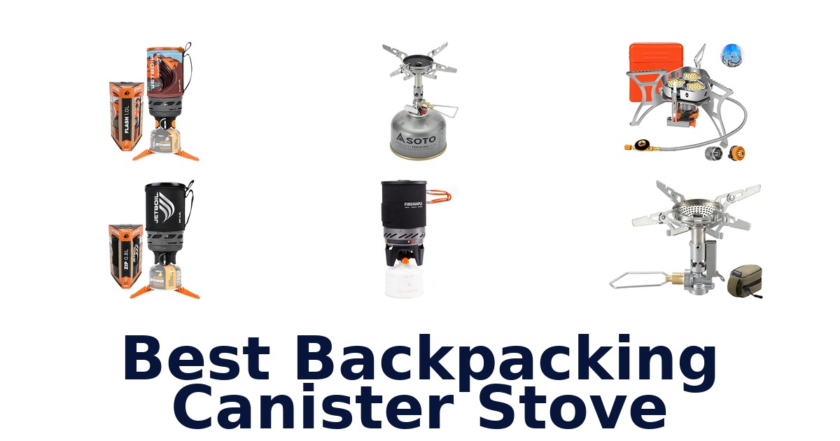 best backpacking canister stove