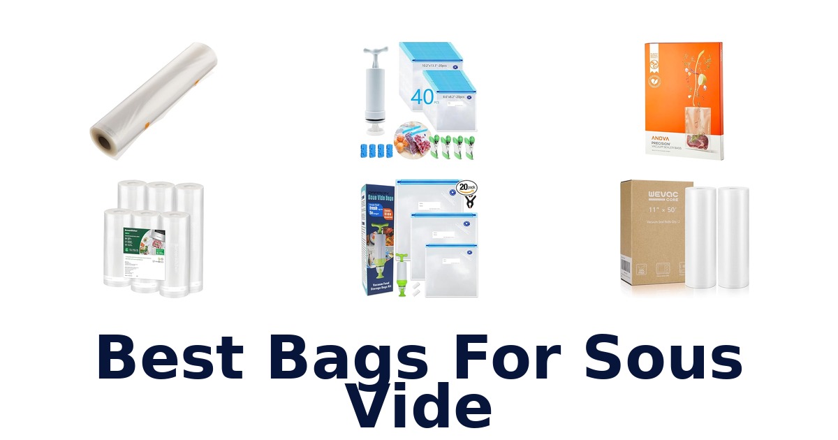 best bags for sous vide