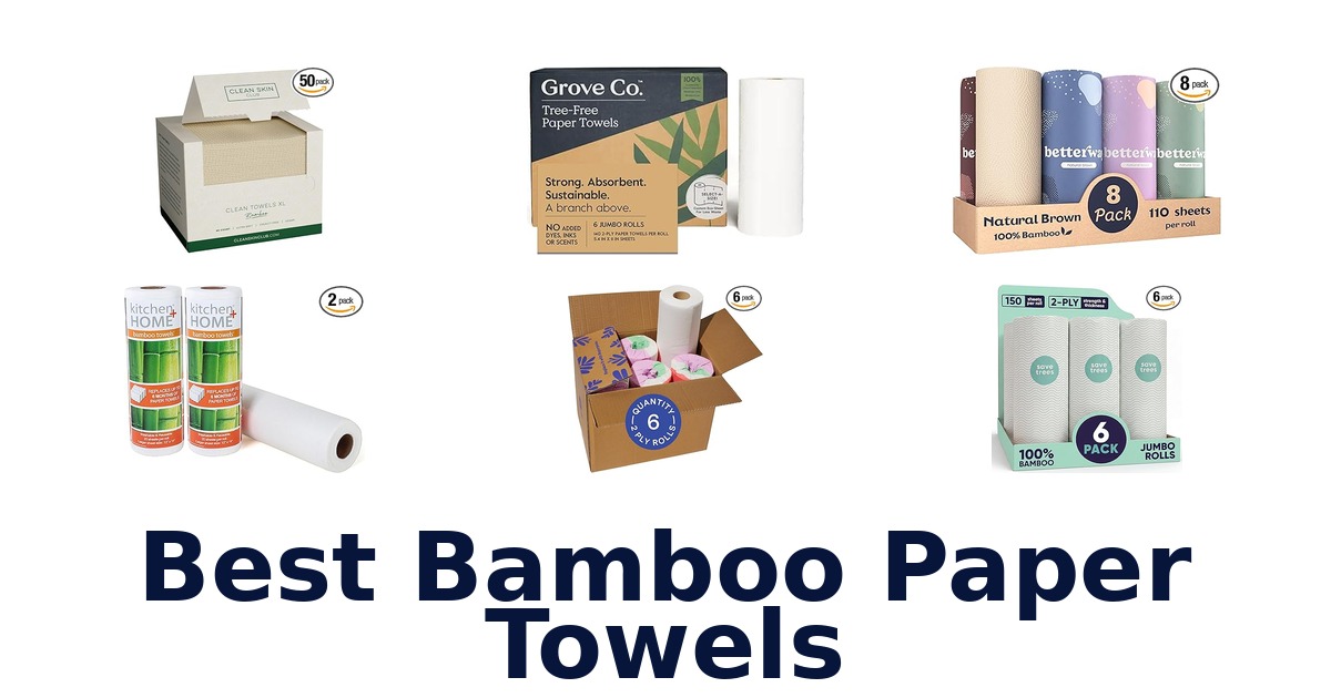 best bamboo paper towels