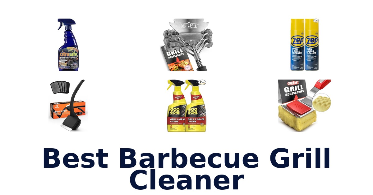 best barbecue grill cleaner