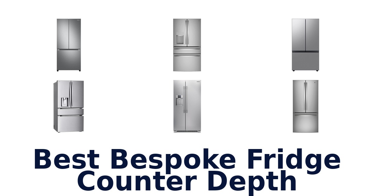 best bespoke fridge counter depth