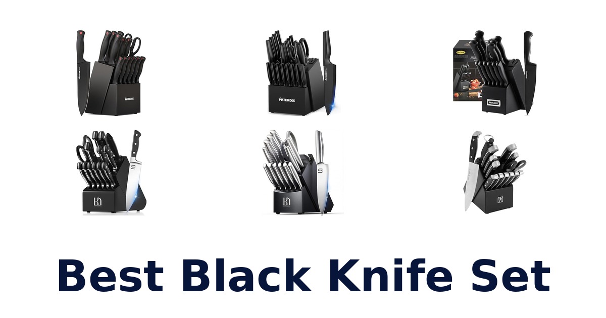 best black knife set