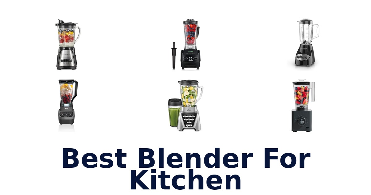 best blender for kitchen