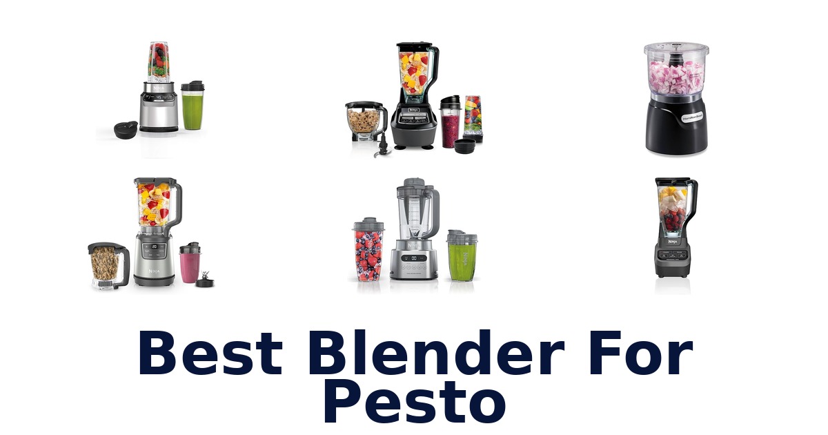 best blender for pesto