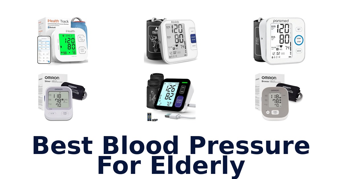 best blood pressure for elderly
