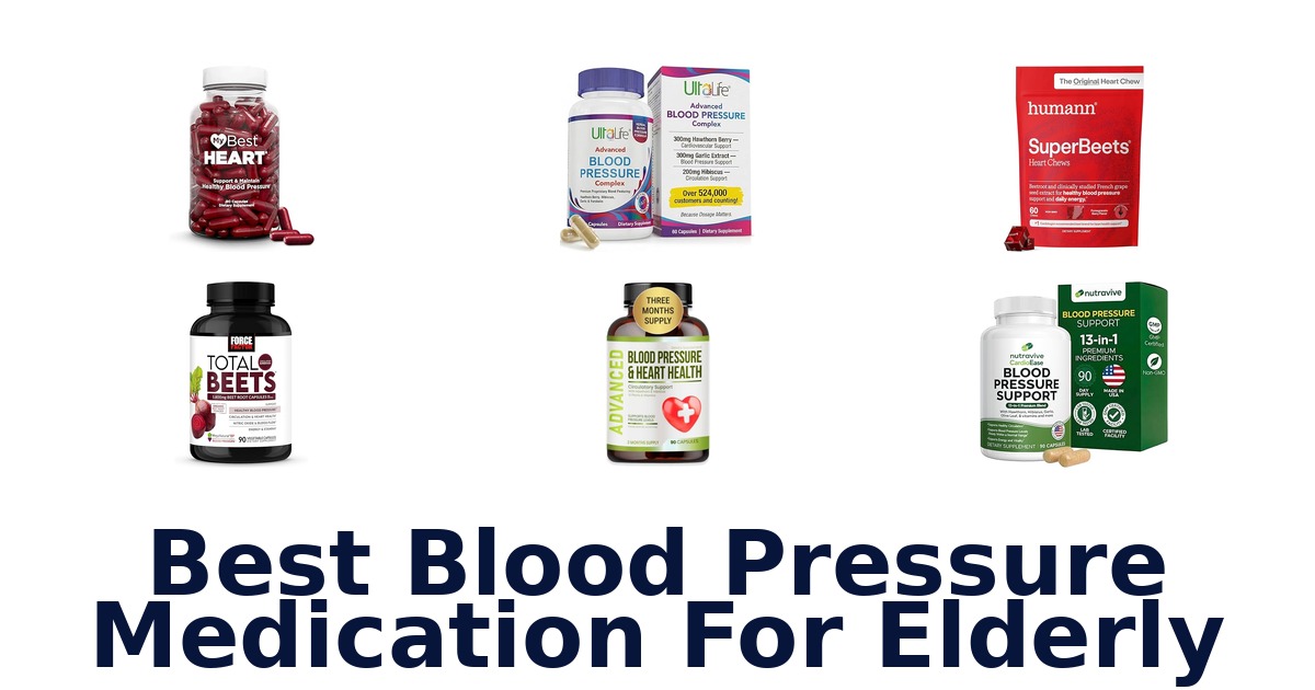 best blood pressure medication for elderly