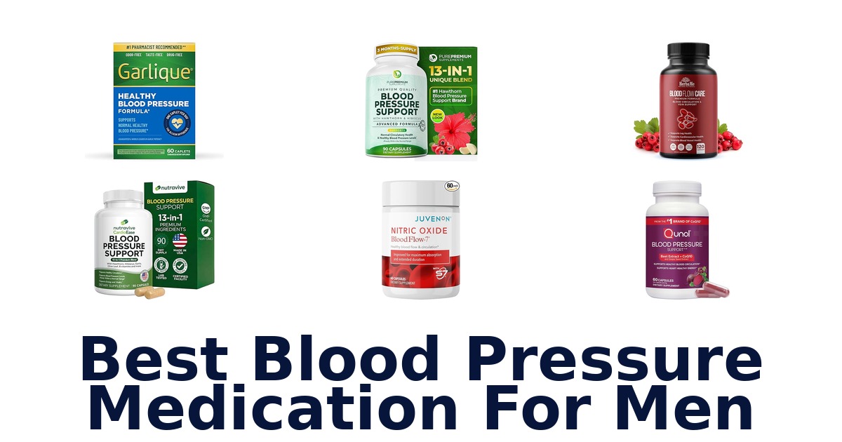 best blood pressure medication for men