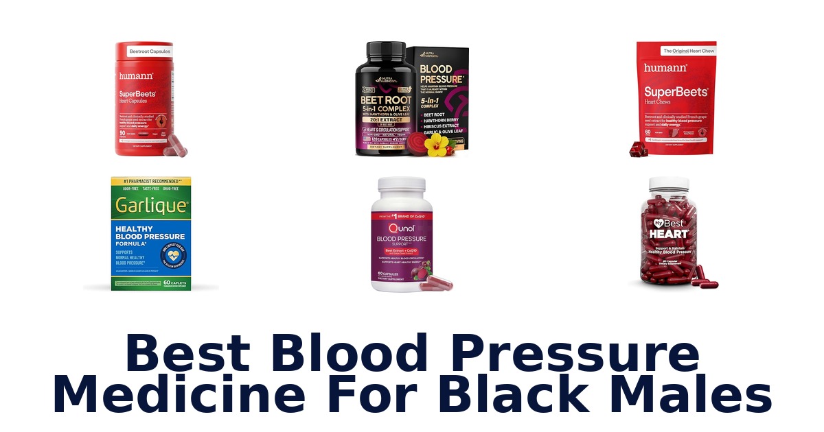 best blood pressure medicine for black males