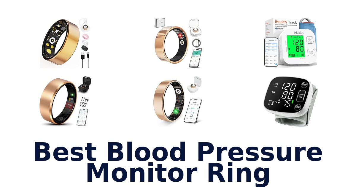 best blood pressure monitor ring