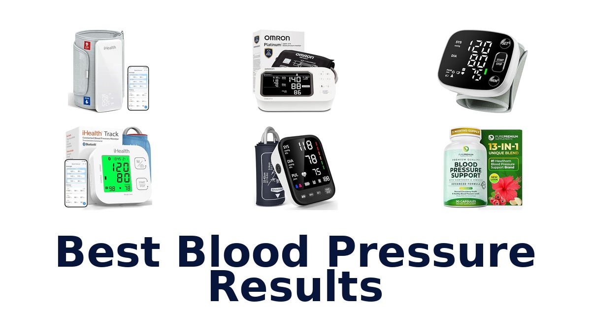 best blood pressure results