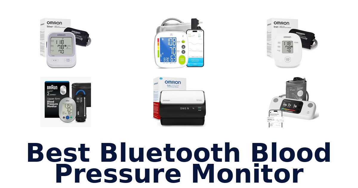 best bluetooth blood pressure monitor
