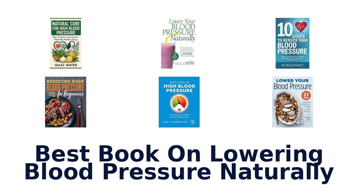best book on lowering blood pressure naturally