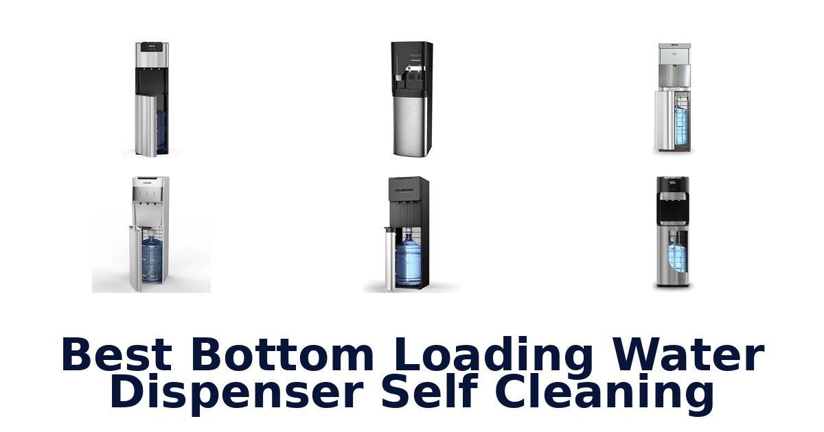 best bottom loading water dispenser self cleaning