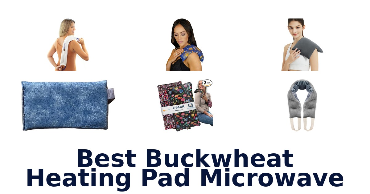 best buckwheat heating pad microwave