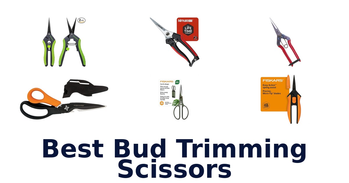 best bud trimming scissors