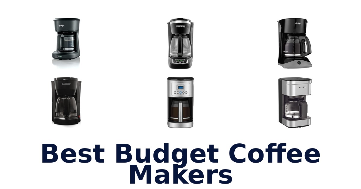 best budget coffee makers