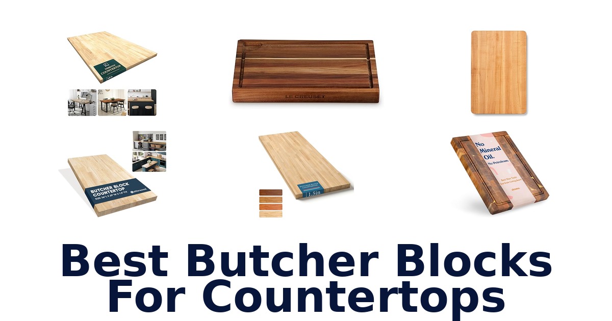 best butcher blocks for countertops