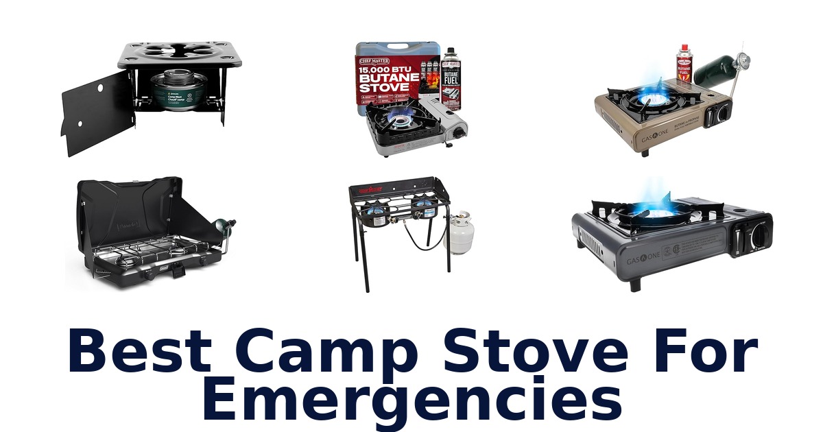 best camp stove for emergencies