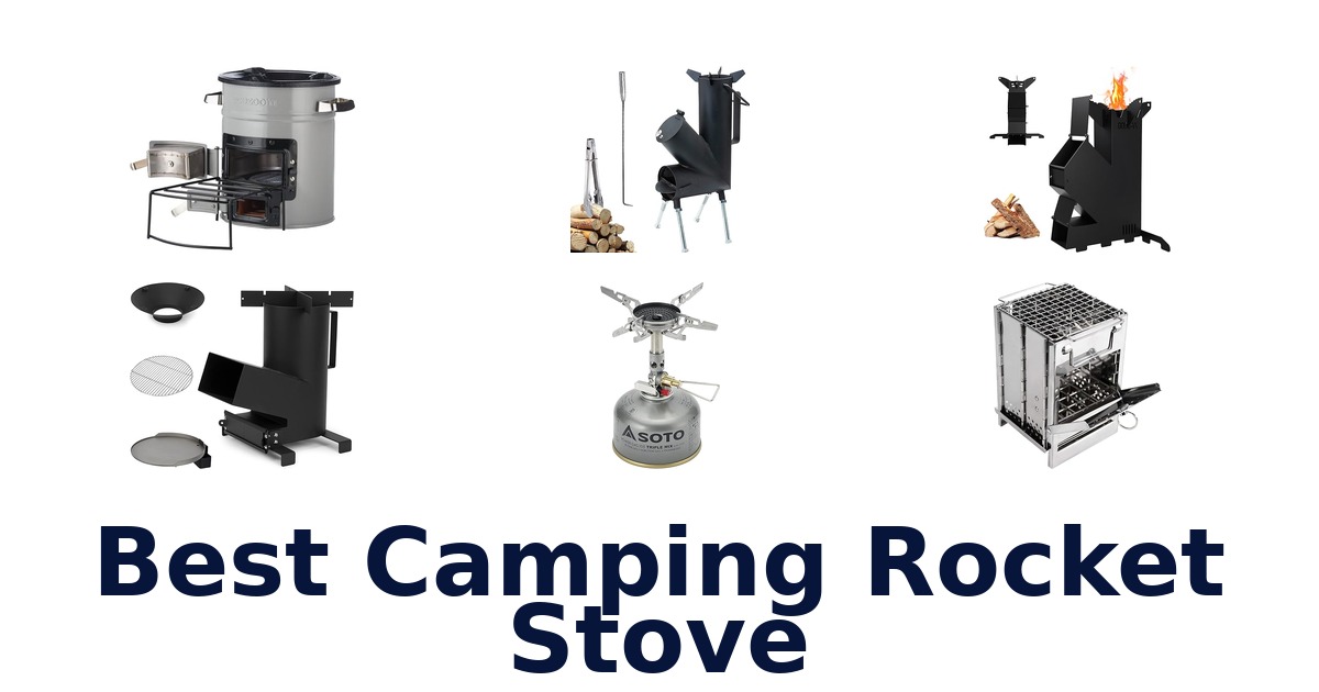 best camping rocket stove