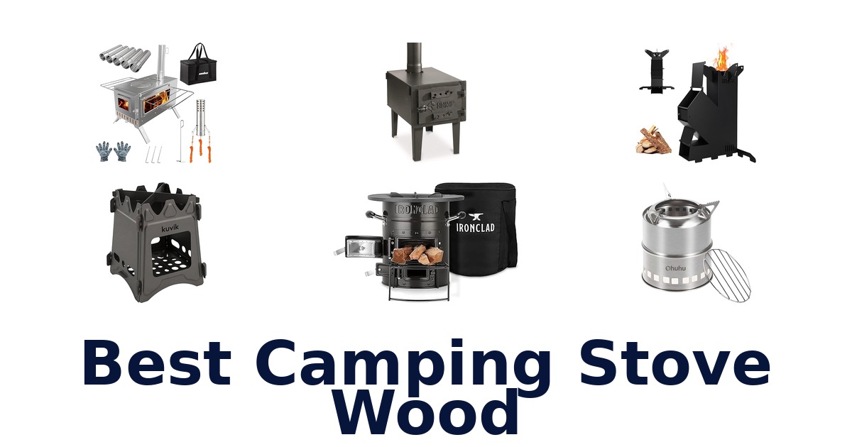 best camping stove wood