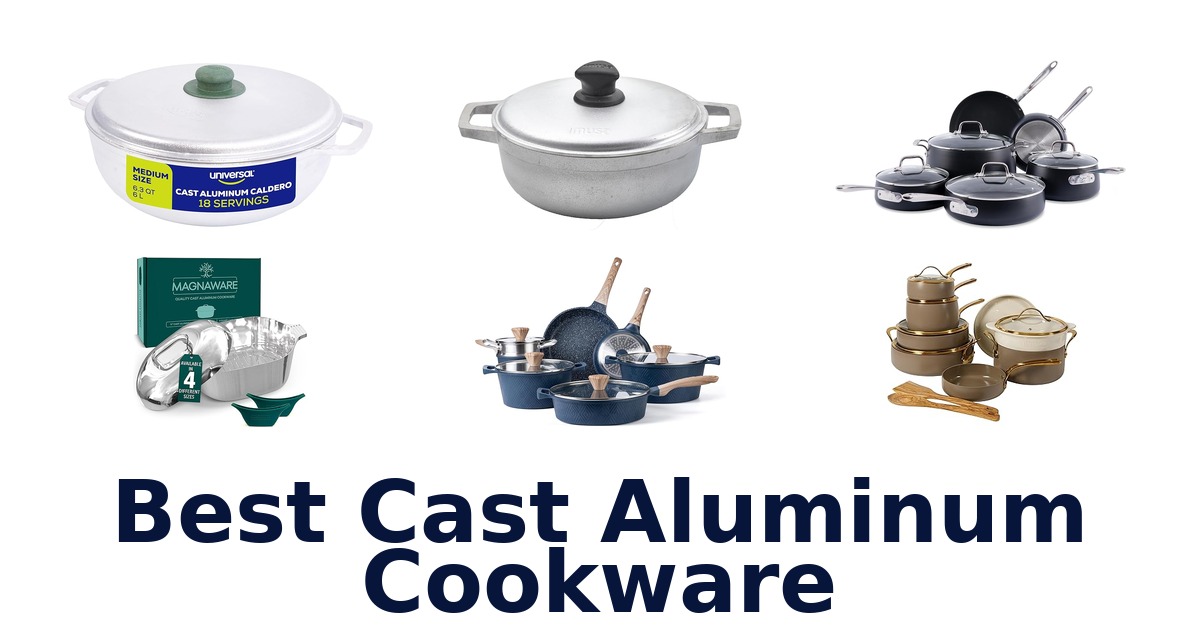 best cast aluminum cookware