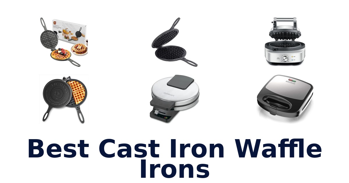 best cast iron waffle irons