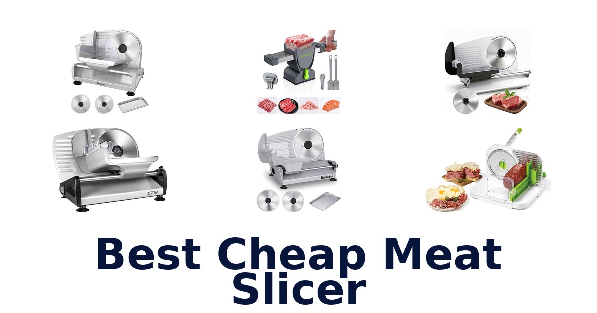 best cheap meat slicer