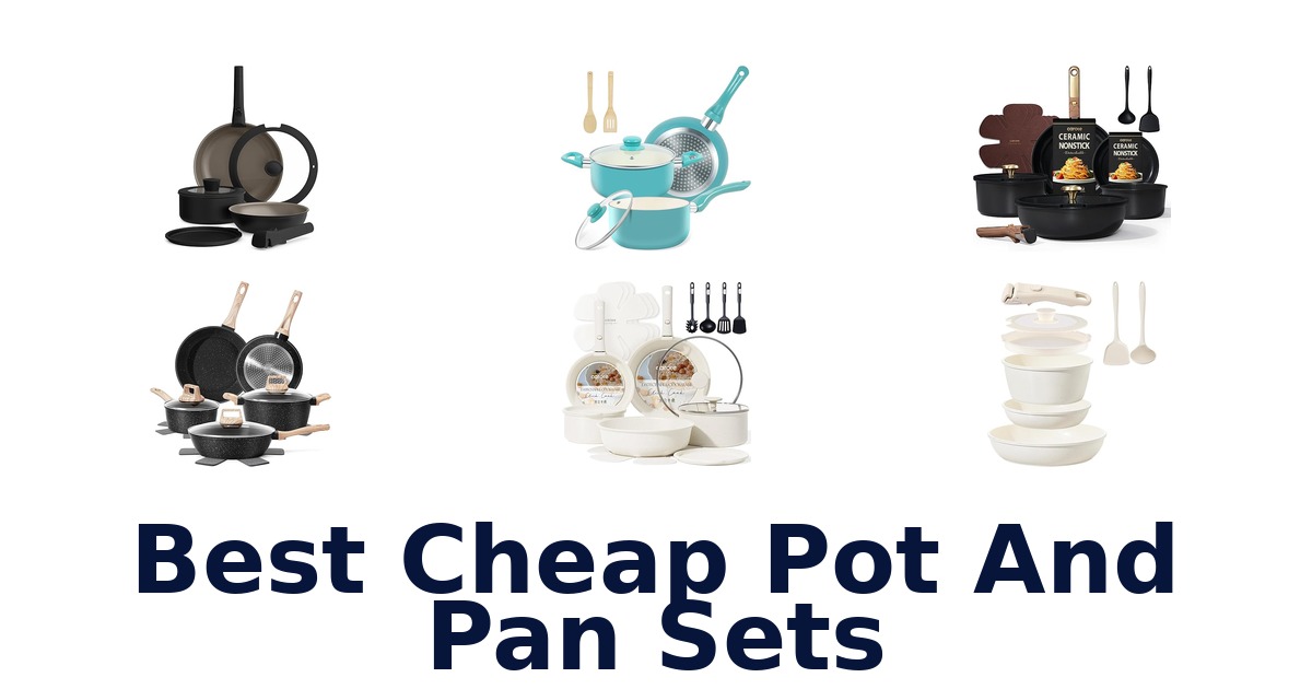 best cheap pot and pan sets
