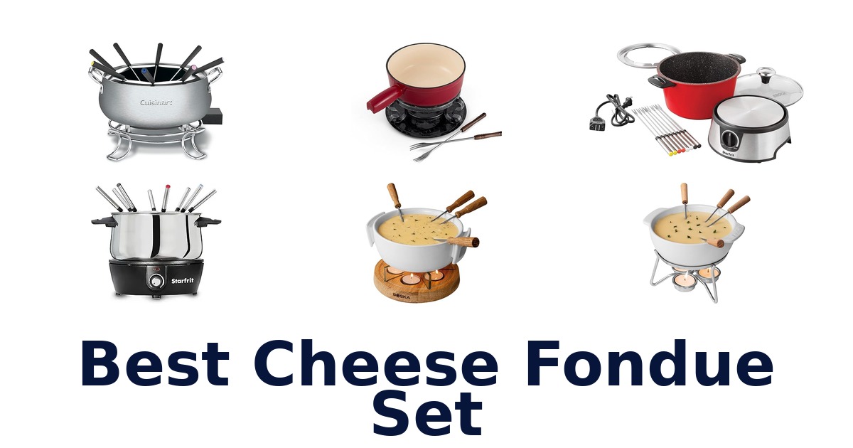 best cheese fondue set
