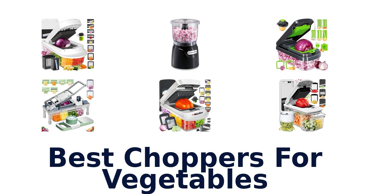best choppers for vegetables
