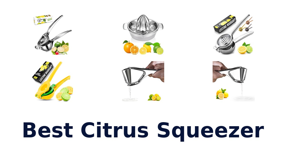 best citrus squeezer