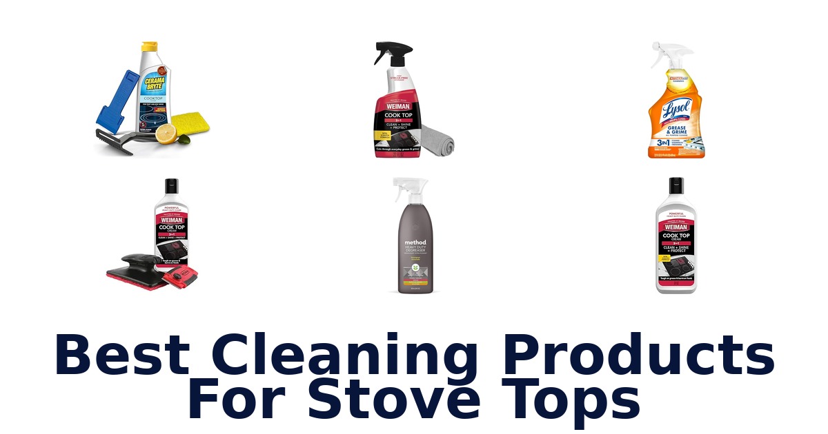best cleaning products for stove tops